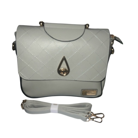 Belle Russo Handbags - Belle Russo Elegant Grey Crossbody Bag